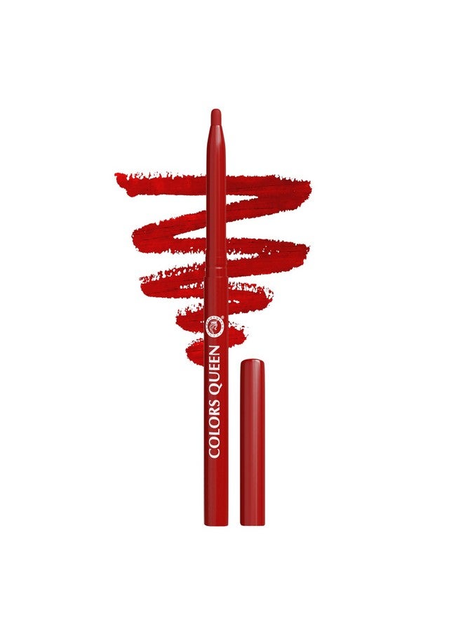 كولورز كوين كحل Extreme Color Kajal - 02 True Red، 0.4 جرام | تطبيق سلس بضربة واحدة، ملمس كريمي للغاية | كحل غير قابل للتغيير، مقاوم للتلطخ، مقاوم للماء | للنساء، يدوم حتى 16 ساعة - Image 1