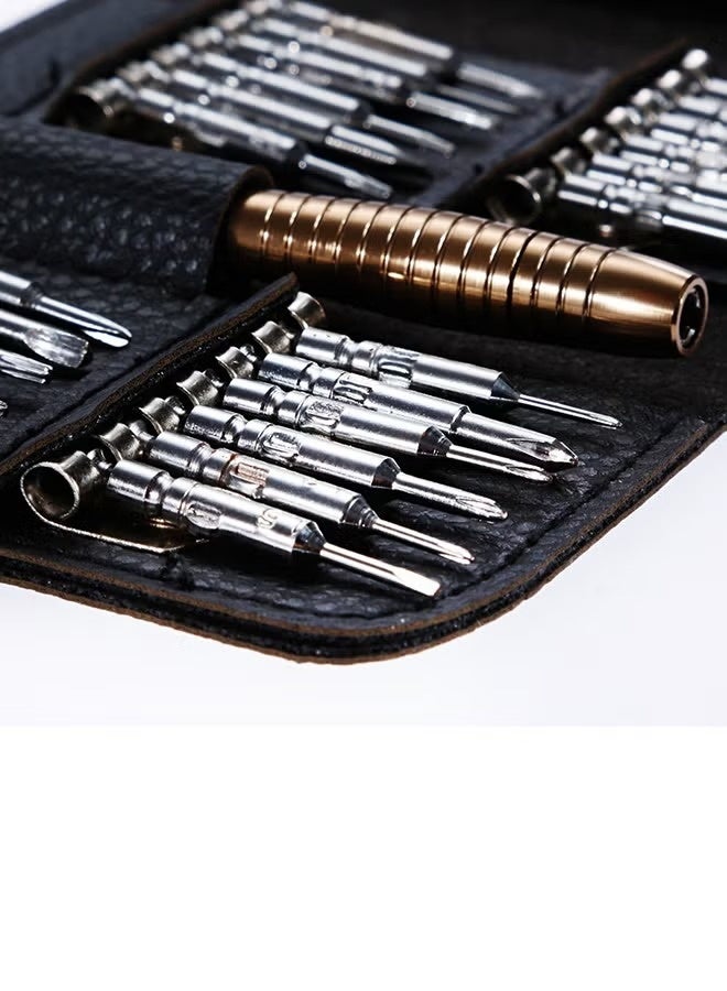 25-In-1 Torx Screwdriver Repair Tool Kit Black 118grams - Image 3