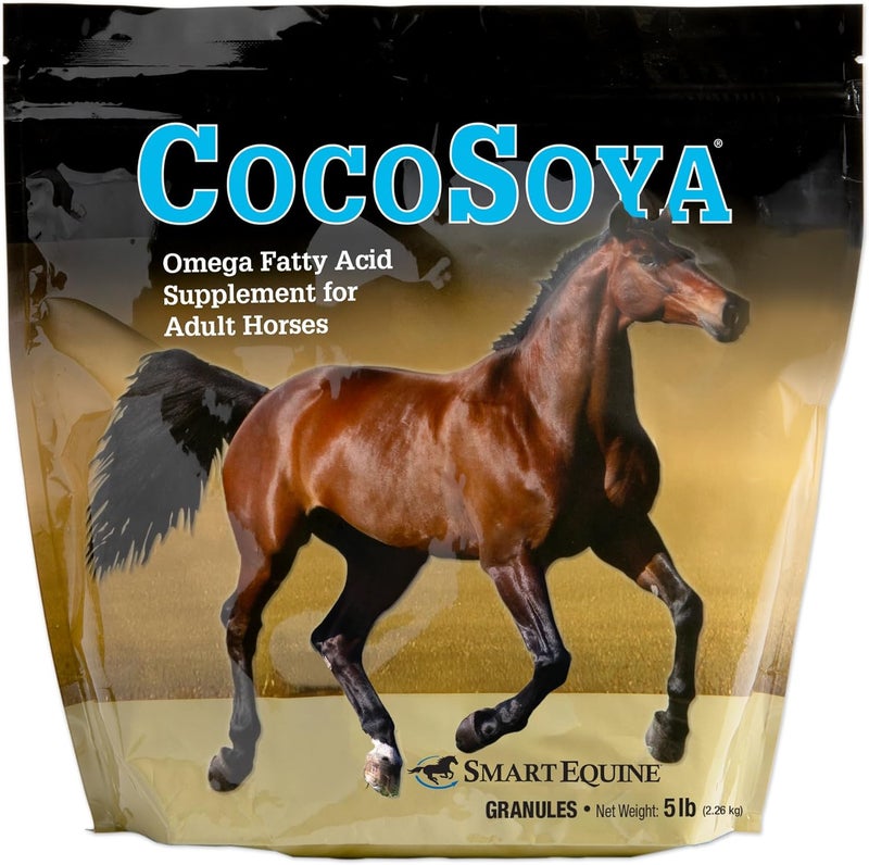 SmartEquine CocoSoya Granular | for Skin and Coat | Contains Soybean Oil and Coconut Oil for Overall Coat Shine and Horse Health | Nourishing Fatty Acids for a Lustrous Appearance | 5 LB - Image 1