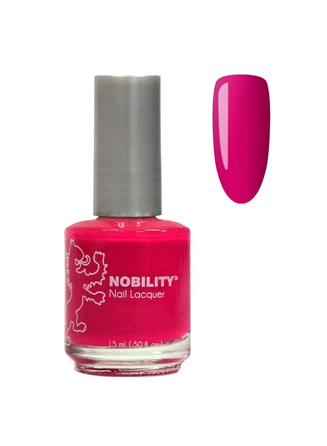 Nobility Nail Lacquer 15ml Glossy Super Shine Nail Polish 15ml Fast Dry Long Lasting Nail Enamel Nobility Nail Paint No Need UV LED Lamp No curing Nail Color