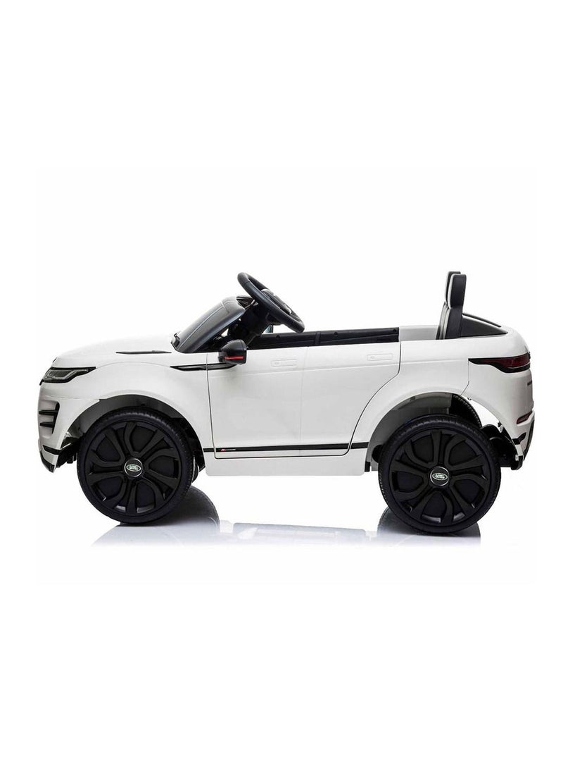 Range Rover Range Rover Evoque Licensed Electric Car, 12V Ride On Car With Remote Control For Kids - White - Image 2