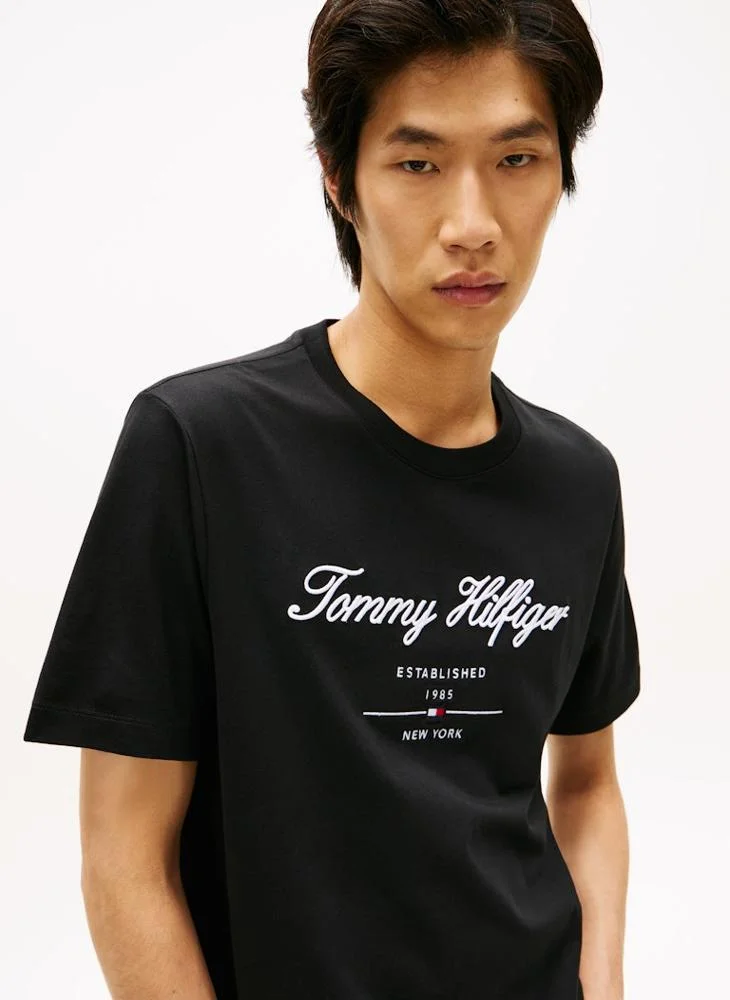 TOMMY HILFIGER  Logo Crew Neck T-Shirt for Men | Best Price UAE