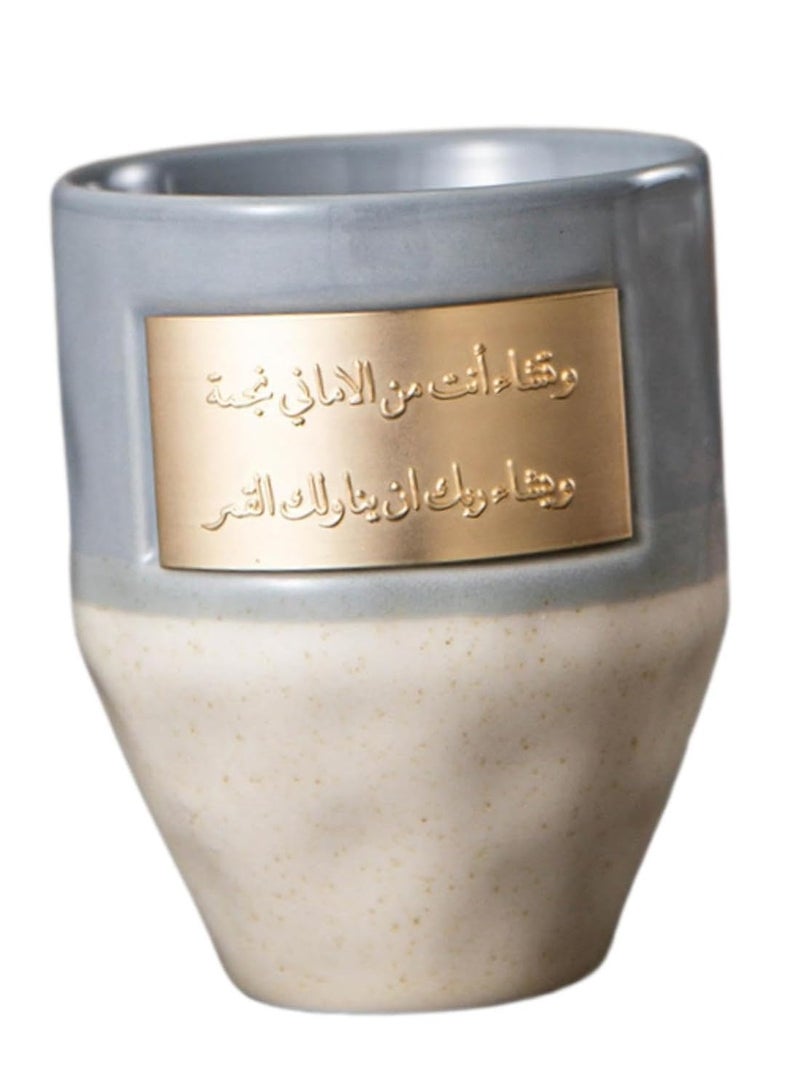 Creative Ceramic Coffee Cup with Nameplate, Hand Wash only, Reusable Multi-purpose Drinkware, Environmentally Friendly Recyclable Materials Suitable for Family Gatherings, Restaurants, Gifts  - Image 1