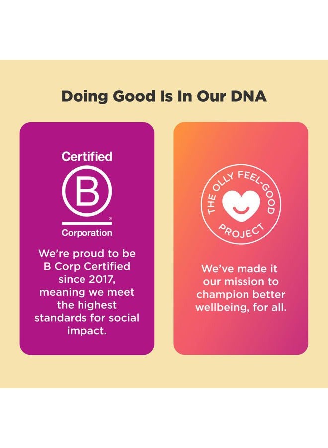 OLLY Kids Multivitamin & Probiotic Gummy, Digestive Support, Vitamins A, D, C, E, B, Zinc, Chewable Supplement, Berry Flavor, 50 day supply - 100 Count - Image 5