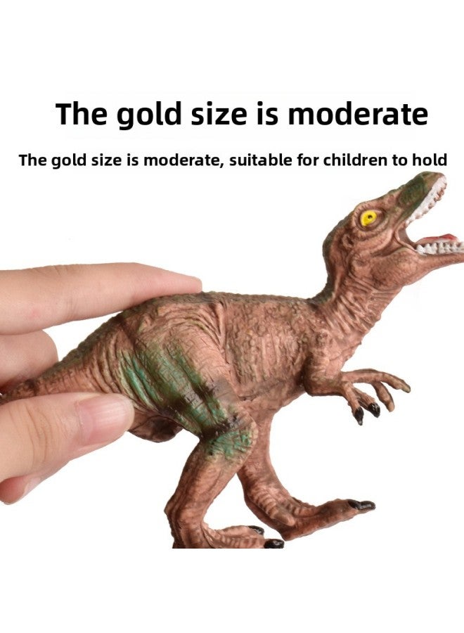 Simulation Dinosaur Solid Model Toy Jurassic Retro 7 Inch Tyrannosaurus Rex Children's Toy Parent-child Interaction-Specifications:B Retro Dinosaur 6 - Image 5