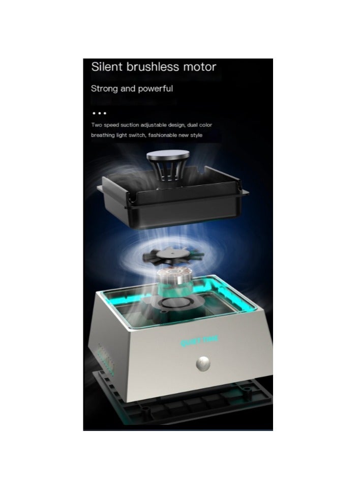 AirYoung Smart Electric Air Purifier Ashtray for Home Car or Office ashtray air purifier - Image 2