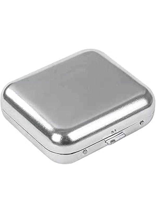 مطفأة سجائر معدنية صغيرة محمولة مع غطاء، جيب، دخان خفيف، للاستخدام في السفر بالسيارة والمنزل - Image 1