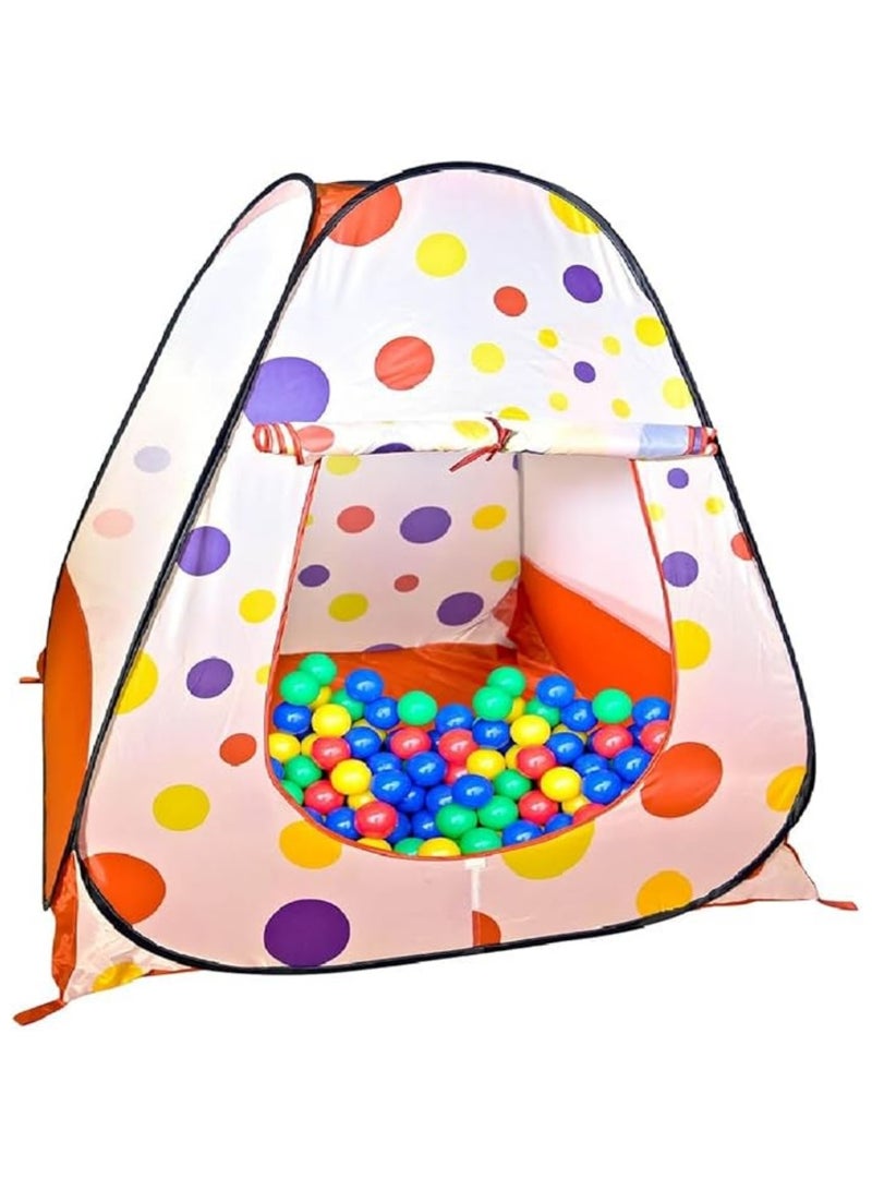 Magic ball house Indoor and Outdoor Play Tent with 50 Balls for Kids to Enjoy - Image 3