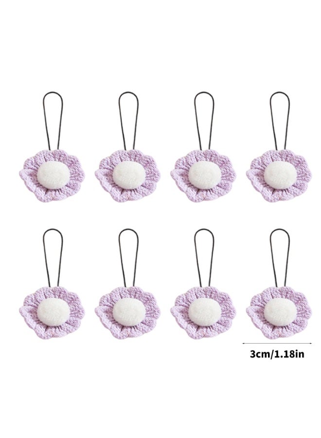 Without Needle Damage Release Bed Clip 8Pcs Nonslip Multiple Use Fabric Clamps Sunflowers Themed Linen Holders for Household Needle Release Blanket Fixators - Image 2