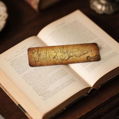 GSCWLD 30 PCS Vintage Map Bookmarks,Cardboard Bookmarks for Men Women Book Lovers Students,Retro Paper Bookmark Reading Page Markers - Image 5