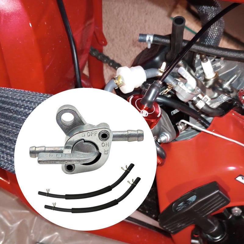 YGQ 3/16" Inline Gas Fuel Petcock Shut Off Valve On-Off Switch for 50 70cc 110cc 125 cc Baja Tao Tao Coolster Super Pocket Dirt Mini Bike Go Kart ATV Motorcycle - Image 4