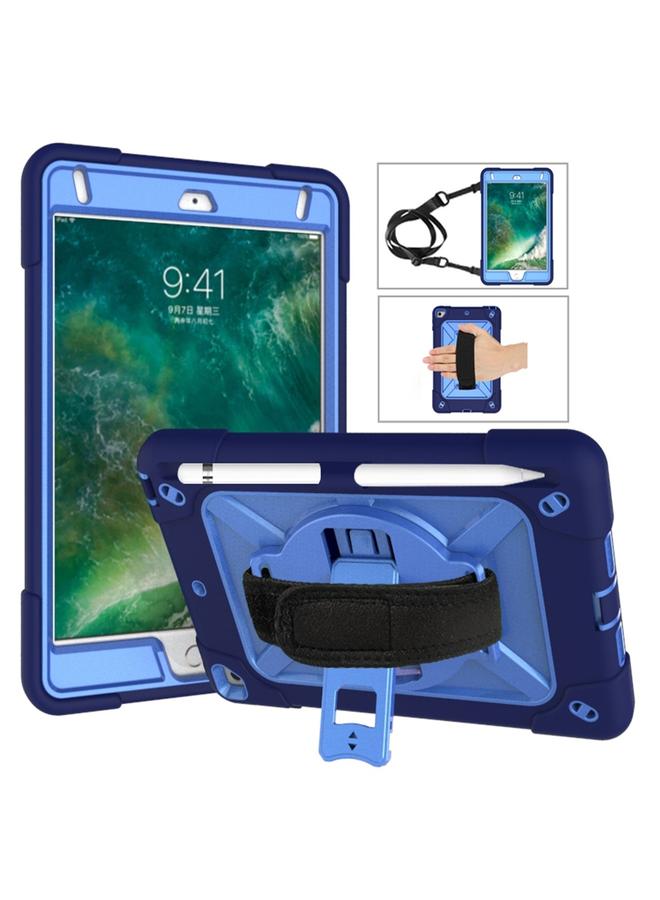 زبون حافظة لجهاز iPad Mini 5 / 4 بلون متباين من السيليكون + حافظة كمبيوتر مع حامل - Image 1