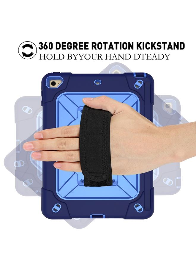 زبون حافظة لجهاز iPad Mini 5 / 4 بلون متباين من السيليكون + حافظة كمبيوتر مع حامل - Image 3