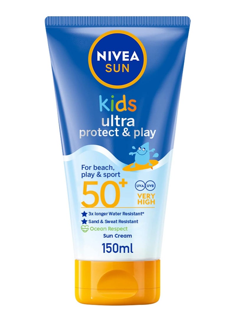 نيفيا لوشن سويم ان بلاي للحماية من الاشعة فوق البنفسجية القصيرة ومتوسطة المدى بعامل حماية +50 من نيفيا، 150 مل - Image 1