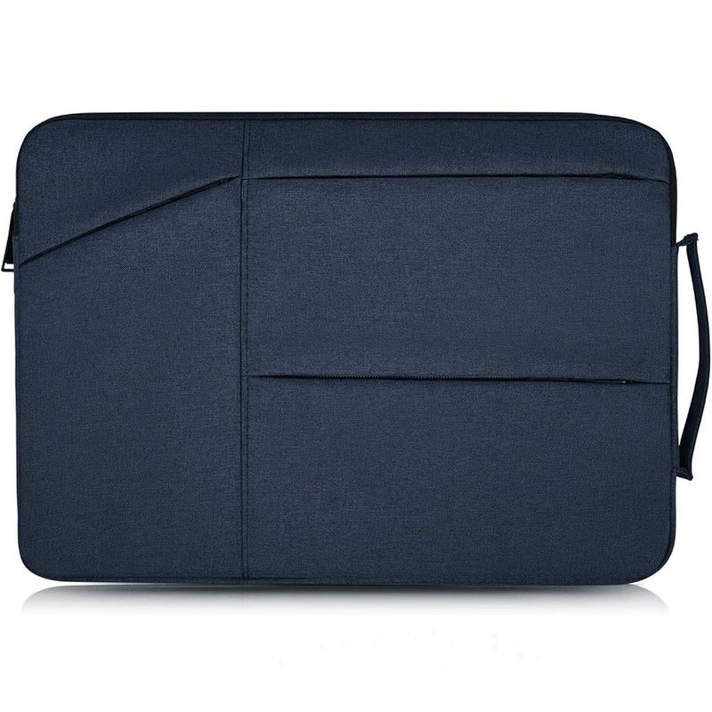 dealcase 13-13.3 inch Laptop Sleeve Waterproof Shockproof Laptop Case, Navy Blue - Image 1
