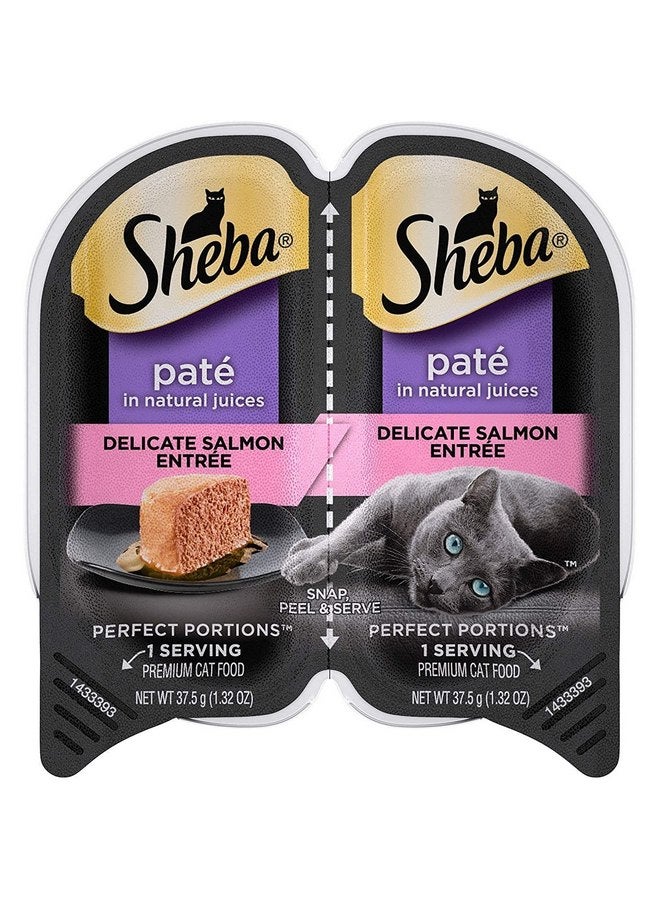 شيبا 6 باتين عصائر طبيعية طبق السلمون اللذيذ، حصص مثالية / 6 عبوات مزدوجة = 12 وجبة فردية - Image 1