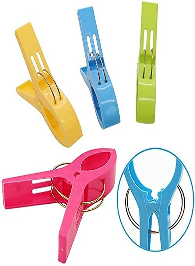 Prokart Pegs for Hanger Cloth Clips for Drying Clothes Plastic Clips Big Size Plastic Pegs for Hanging Drying Clothing on Strings Multipupose Heavy Duty,Multicolor Pack of 36 Pieces - Image 5