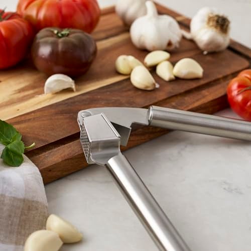 HENCKELS Stainless Steel Garlic Press - Image 2