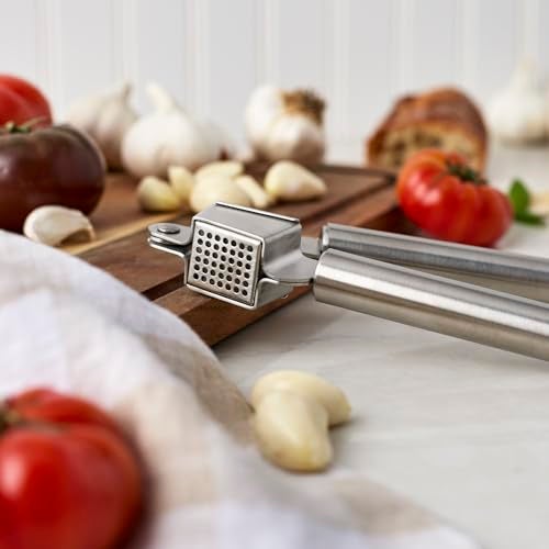 HENCKELS Stainless Steel Garlic Press - Image 3