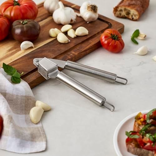 HENCKELS Stainless Steel Garlic Press - Image 4