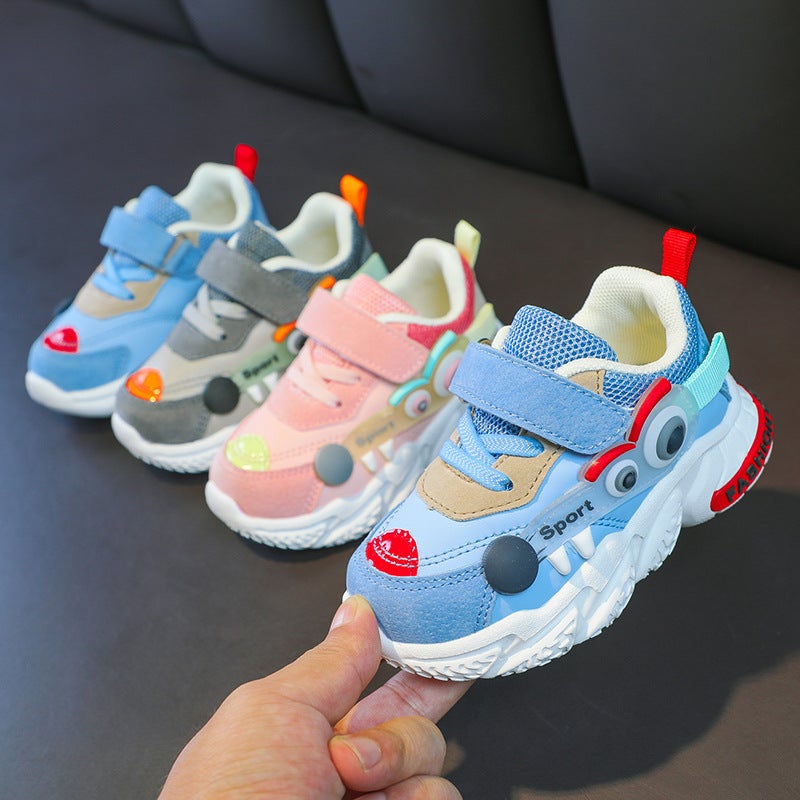 Non-Slip Soft Bottom Small And Medium-Sized Children'S Lightweight Functional Shoes New Toddler Shoes Baby Shoes Autumn 2024 Children Girls - Image 5