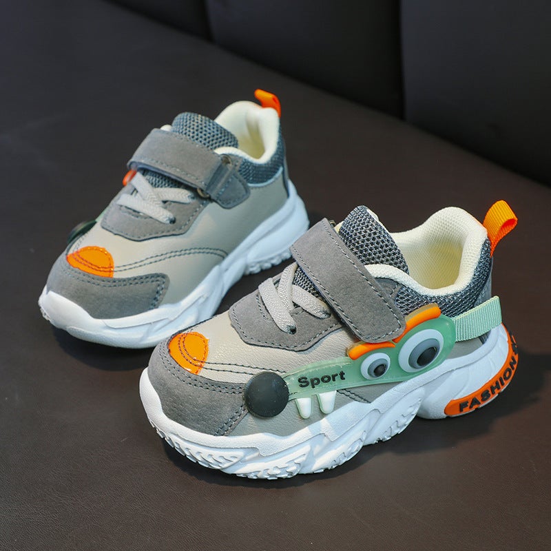 Non-Slip Soft Bottom Small And Medium-Sized Children'S Lightweight Functional Shoes New Toddler Shoes Baby Shoes Autumn 2024 Children Girls - Image 1