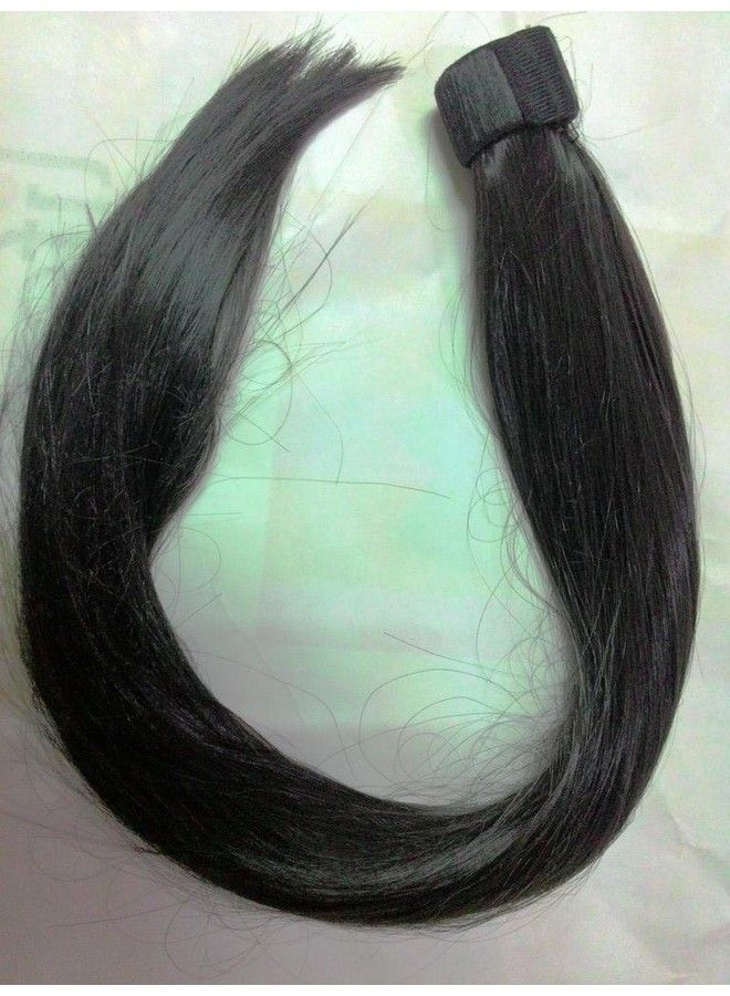 Artifice Wrap Around Ponytail 24" Wavy Hair Extension Natural Black - Image 3