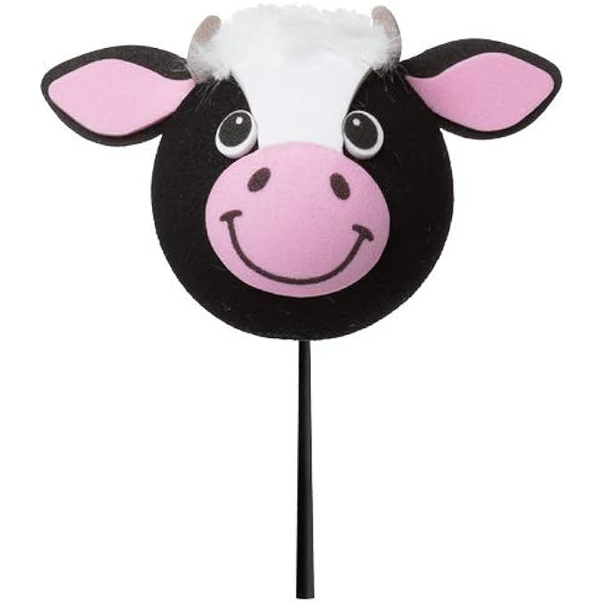 rayihni Cow (Bull) Car, Truck, and SUV Antenna Ball/Antenna Topper (Auto Accessory) - Image 1