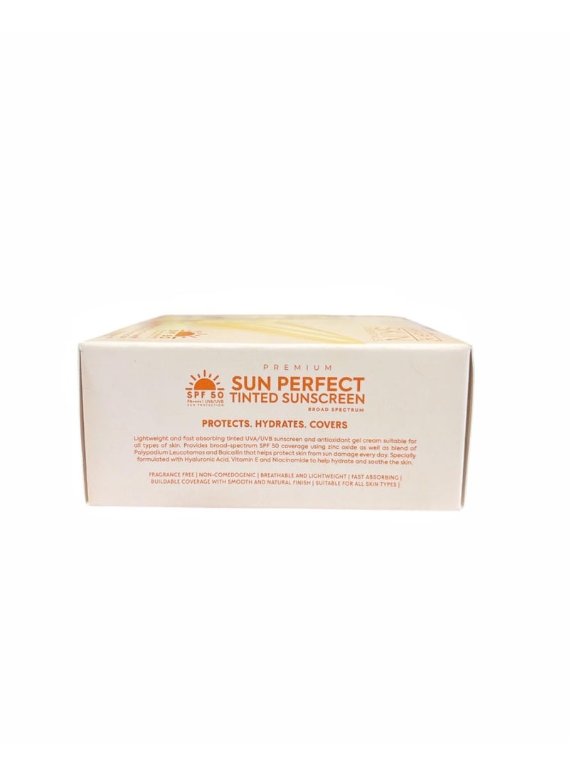 Hikari Achieve flawless sun protection with Hikari Skin Essentials Sun Perfect Tinted Sunscreen SPF 50, lightweight, radiant coverage that protects, hydrates, evens tone, and enhances natural glow for everyday confidence lasting - Image 3