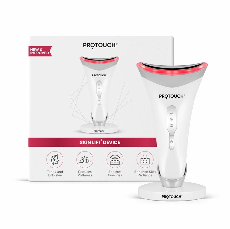 PROTOUCH Skin Lift Device | For Fine line & wrinkles | Reduces puffiness & Anti ageing | Bright & Firm skin | Portable | For all skin type - Image 1