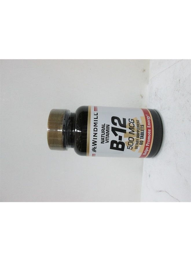 WINDMILL - Vitamin B-12 TABS 500 MCG WMILL Size: 60 - Image 1