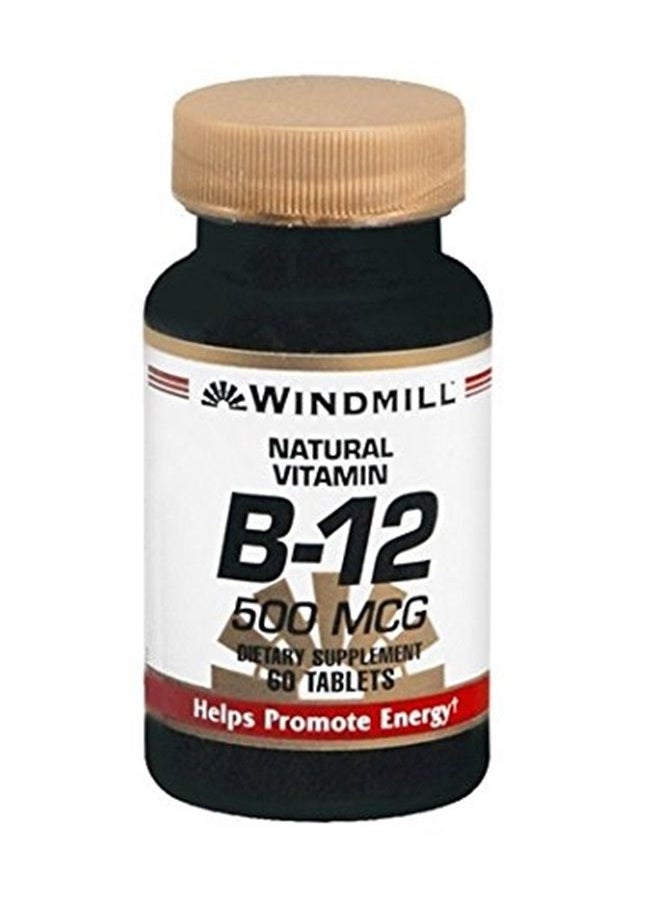 WINDMILL - Vitamin B-12 TABS 500 MCG WMILL Size: 60 - Image 1