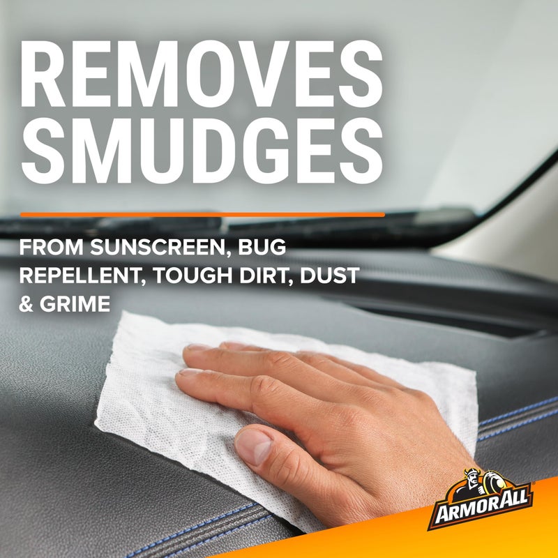 Armor All Car Interior Cleaner Wipes, Interior Cleaning Wipes for Cars, Trucks, Motorcycles, 60 Each - Image 5