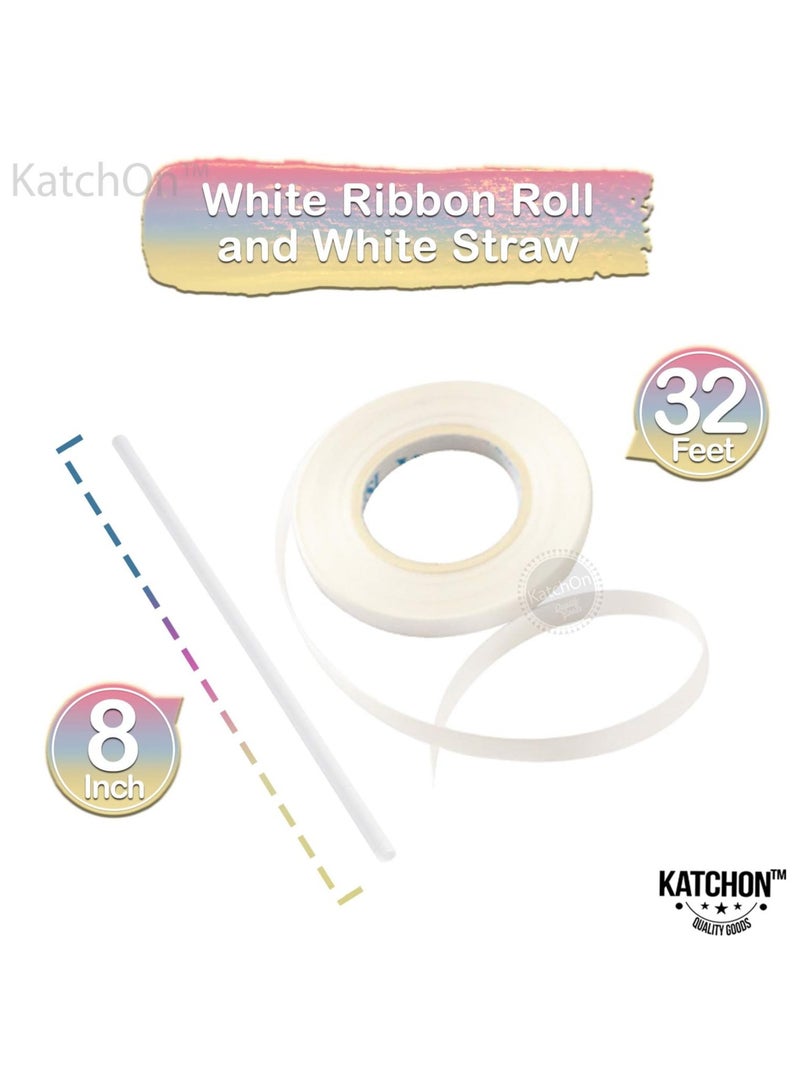 KATCHON Rainbow Number 10 Foil Balloon For 10th Birthday Decoration - Image 3
