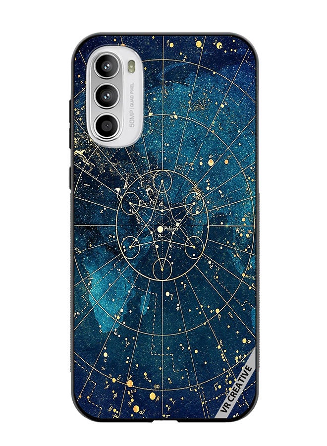 VR CREATIVE Protective Case Cover For Motorola Moto G82 Zodic And Astrology Design  Multicolour - Image 1