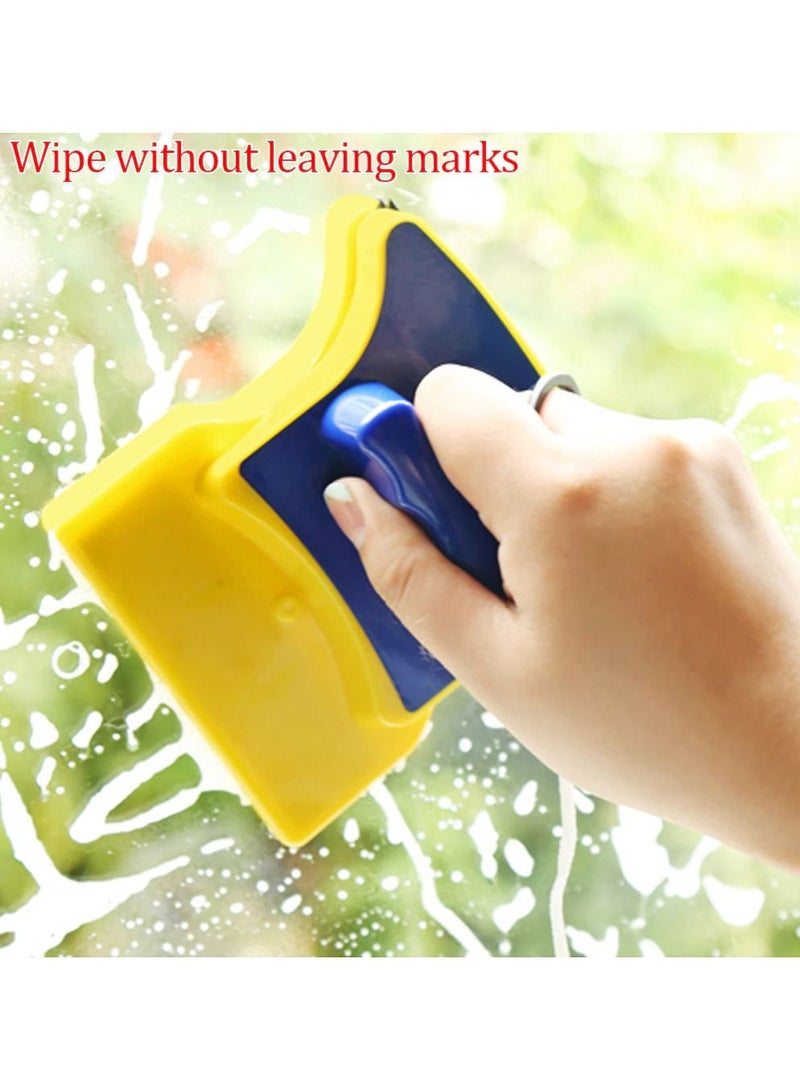 DubaiGallery Magnet Glass Cleaner Double Side Magnetic Window Cleaner Glass Wiper Useful Surface Brush High Efficiency Cleaning Tools - Image 1