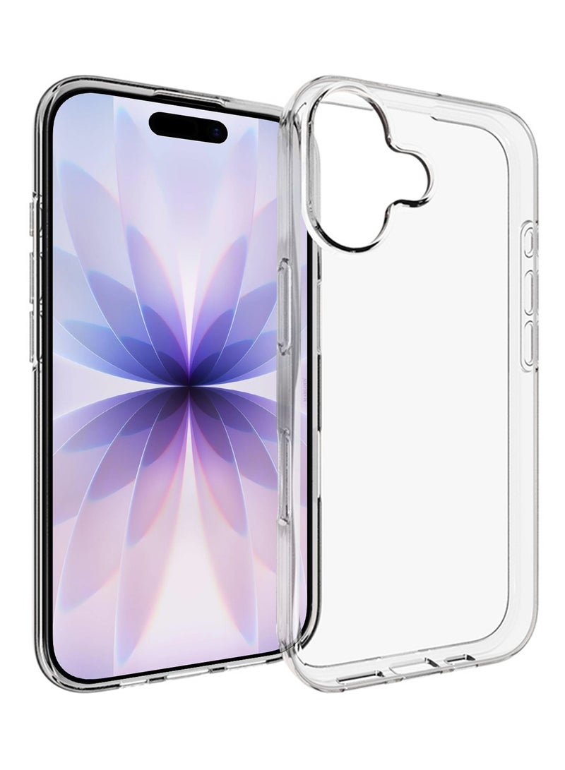 CATANES TPU Clear Case for iPhone 17 Slim Design, Shockproof Protection, Scratch-Resistant Cover with Enhanced Grip, Wireless Charging Compatible - Image 1