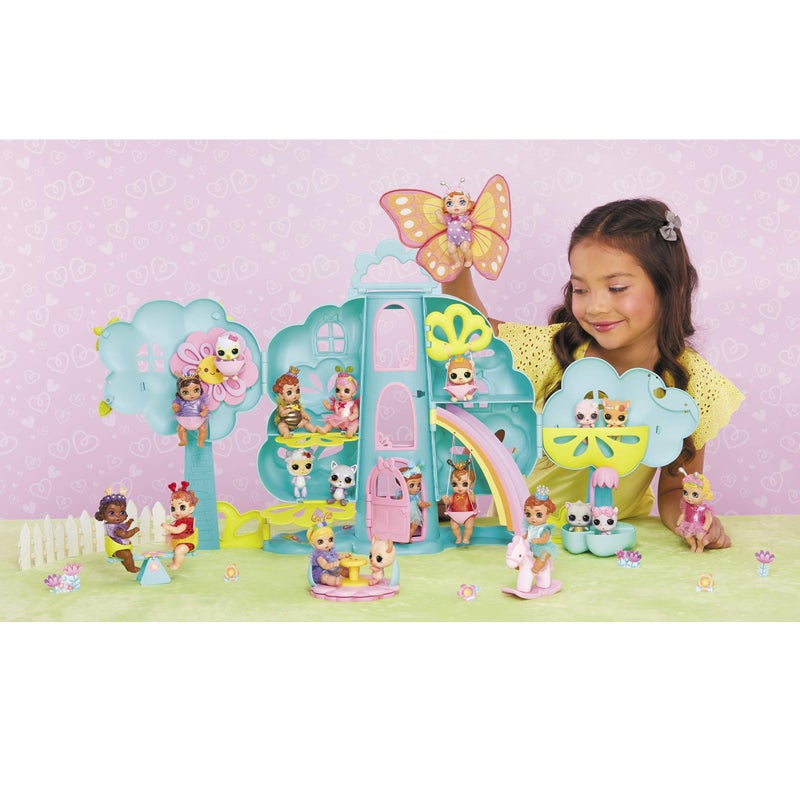 Baby Born Surprise Treehouse Playset with 20 Plus Surprises and Exclusive Doll, Multicolored - Image 5