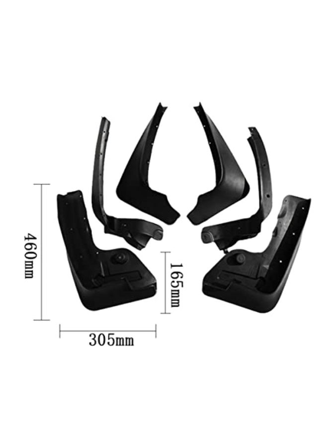 Generic Car Mudguards Mud Flaps Splash Guards Car Accessories for - 5 Series GT F07 2011-2017  - Image 4