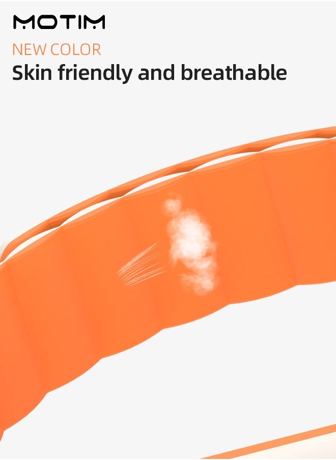 موتيم سوار ساعة Xiaomi Mi Band 7 المغناطيسي متوافق مع حزام ساعة Xiaomi 7/6/5/4/3، سوار معصم ساعة ذكية بديل لسوار ساعة Xiaomi Band 7/6/5/4/3  - Image 5