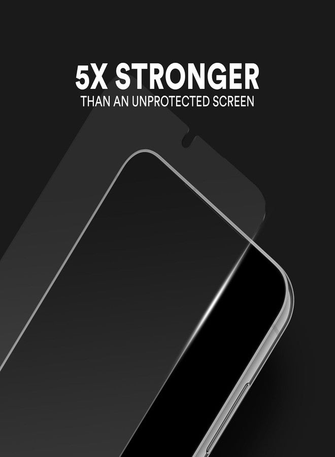 BodyGuardz Pure 3 Glass Screen Protector for Samsung Galaxy S25 / S24, Maximum Strength Tempered Glass, Edge to Edge Coverage, Easy Installation, Crystal Clear, Perfect Touch Sensitivity, Gift - Image 2