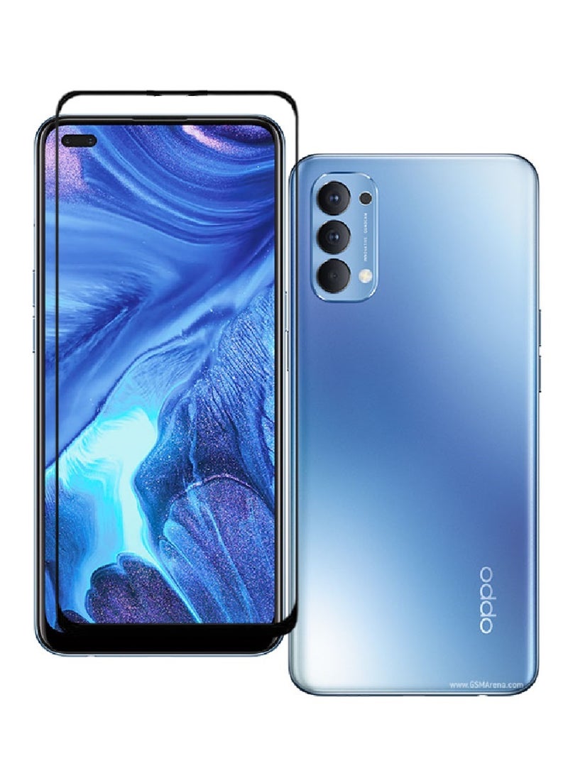 AINA Tempered Glass Screen Protector 5D Designed For Oppo Reno4 Full Glue Edge to Edge Full Screen Coverage And Bubble Free - Image 1