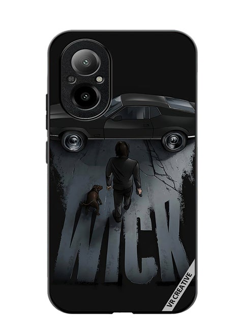 Protective Case Cover For Realme C67 4G John Wick Design Multicolour