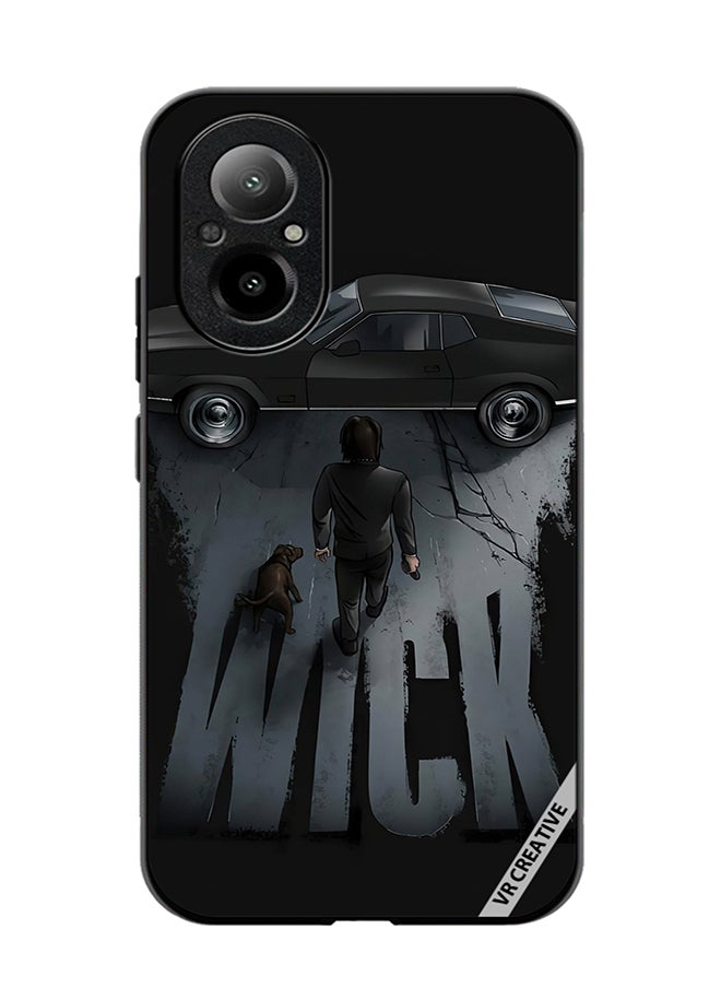 Protective Case Cover For Realme C67 4G John Wick Design Multicolour