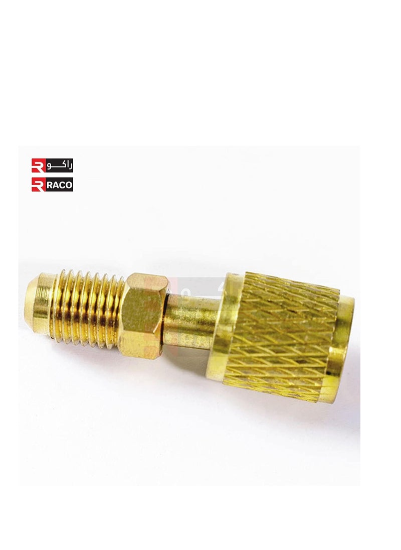 RACO RACO R410 Refrigerant Gas Tank Vacuum Pump Quick Coupling Adapter Refrigeration Handling Charging Tool  - Image 4
