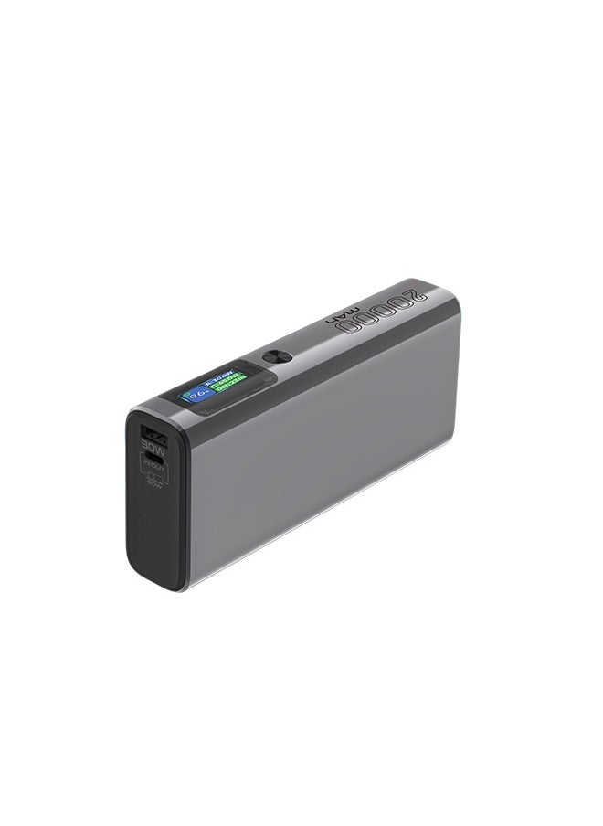 Faster 20000 mAh Power Bank - 130W PD Fast Charging Portable Charger - Laptop Mobile Charger Portable with 2 USB C Ports & 1 USB A Port - Battery Pack For Laptop MacBook Dell iPhone Samsung - Compact Powerbank with Digital Display  - Image 5