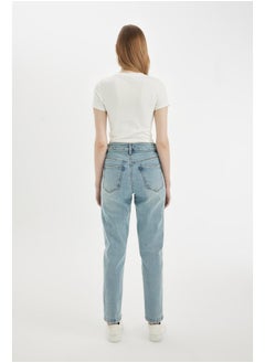 DeFacto Woman Denim Comfort Mom Trousers  - Image 3