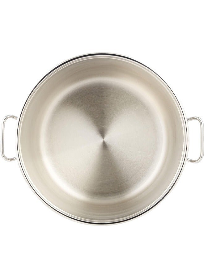 Top Chef Turkish 18/10 stainless steel pot Silver - Image 2