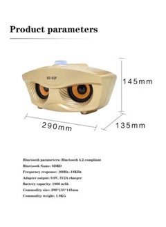 SDRD Karaoke Machine Portable Speaker Bluetooth Karaoke Speaker with Dual Wireless Mic for Kids and Adults – Wireless Speaker for Indoor and Outdoor Party, Birthday – SD-306  - Image 3