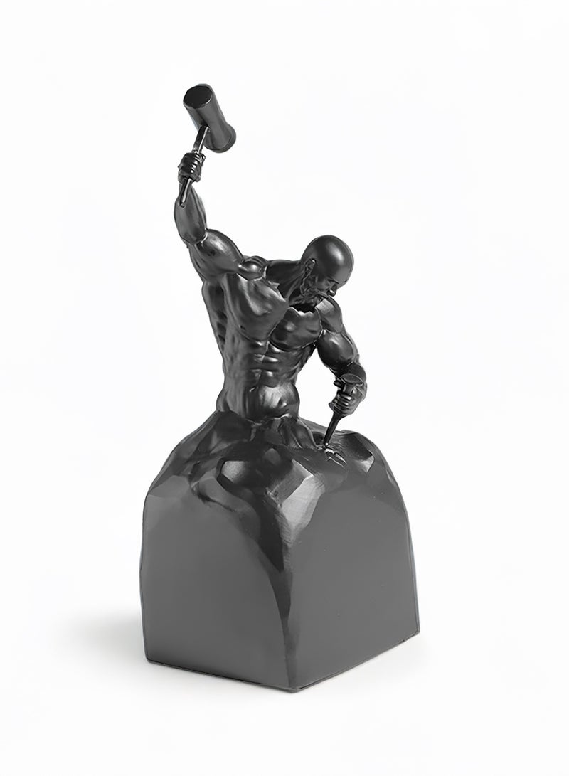Self Carving Inspirational Resin Statue for Bookshelf Decorative Objects Bedroom  - Image 1